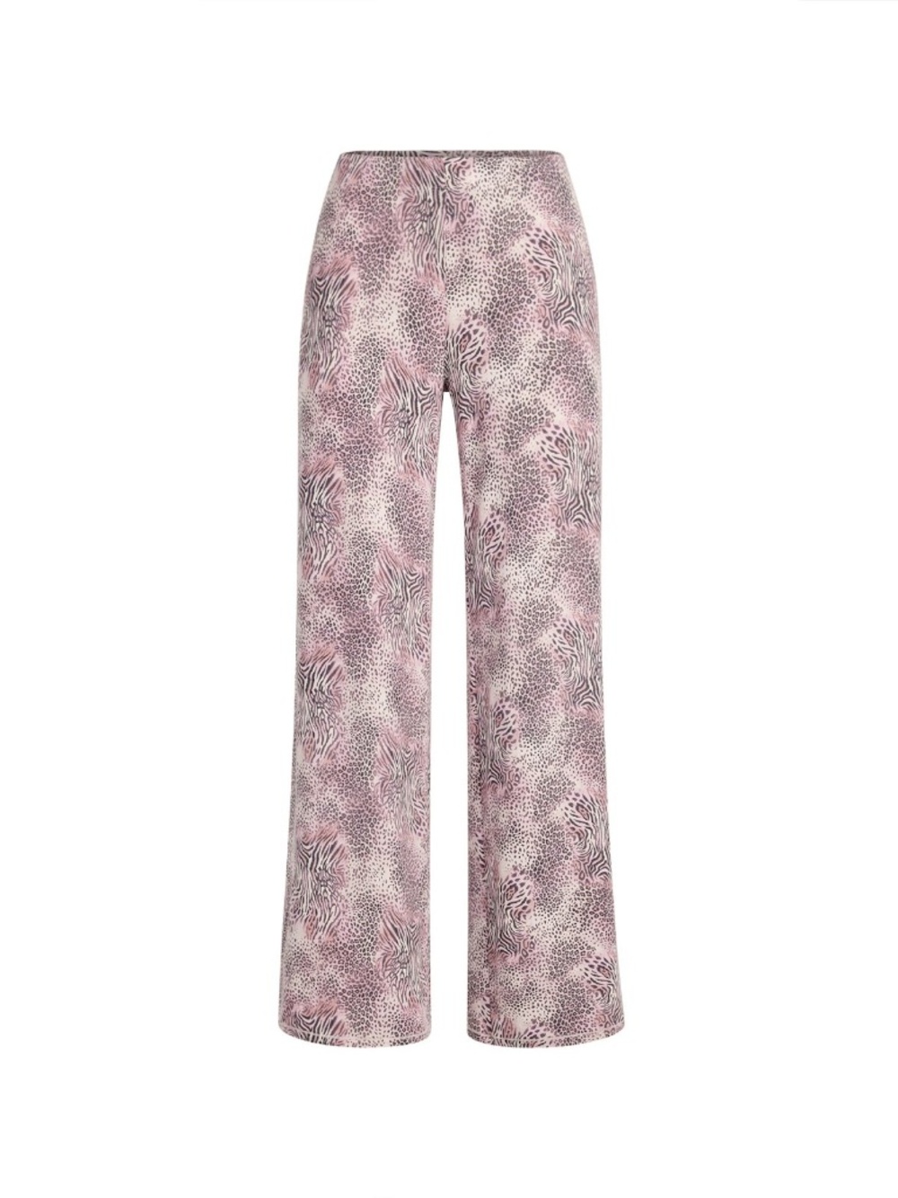 Skims Sleep Straight Leg Panta Bloom Mini Multi Animal